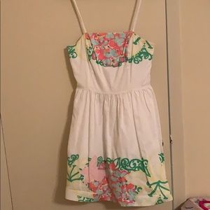 Lilly Pulitzer strapless dress